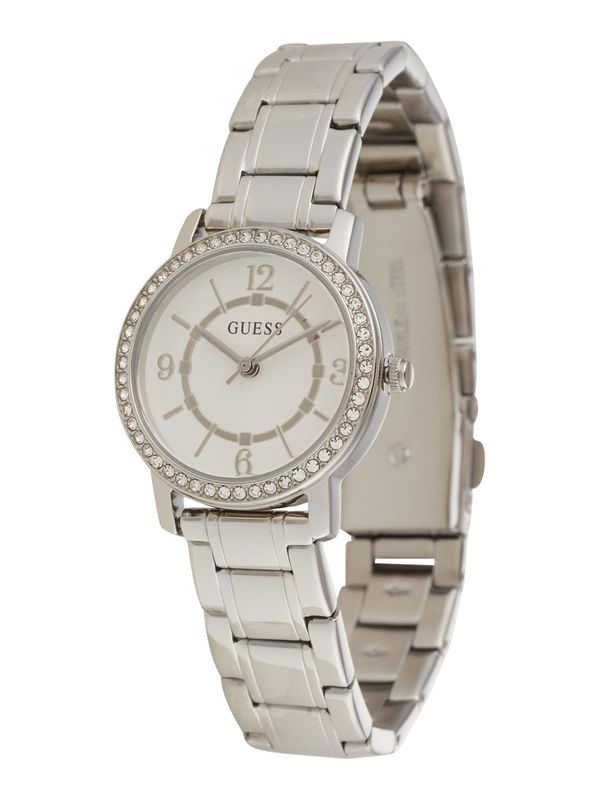 GUESS GUESS Analogna ura 'LADY G'  srebrna