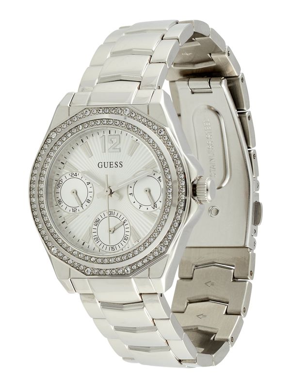 GUESS GUESS Analogna ura  srebrna