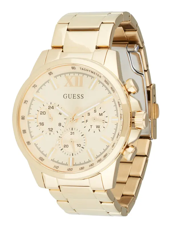 GUESS GUESS Analogna ura 'WALKER'  zlata