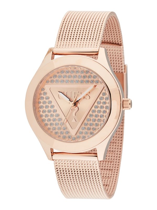 GUESS GUESS Analogna ura  zlata