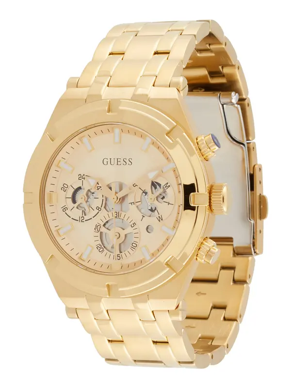 GUESS GUESS Analogna ura  zlata
