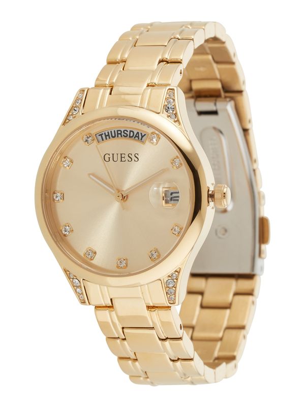 GUESS GUESS Analogna ura  zlata