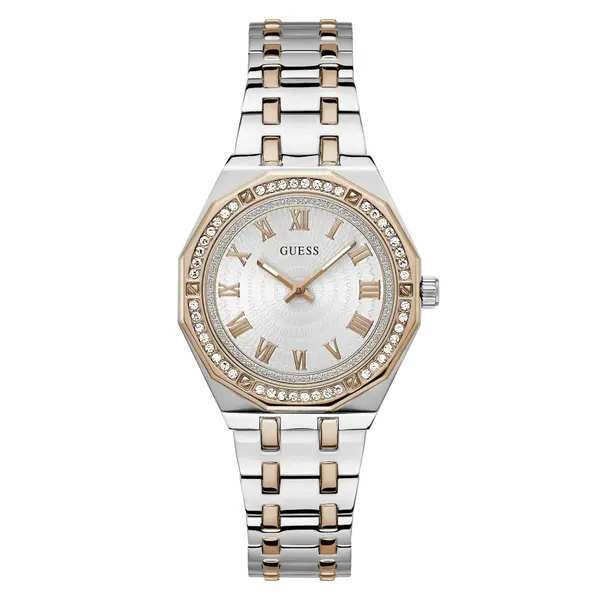 GUESS GUESS Analogna ura  zlata / srebrna