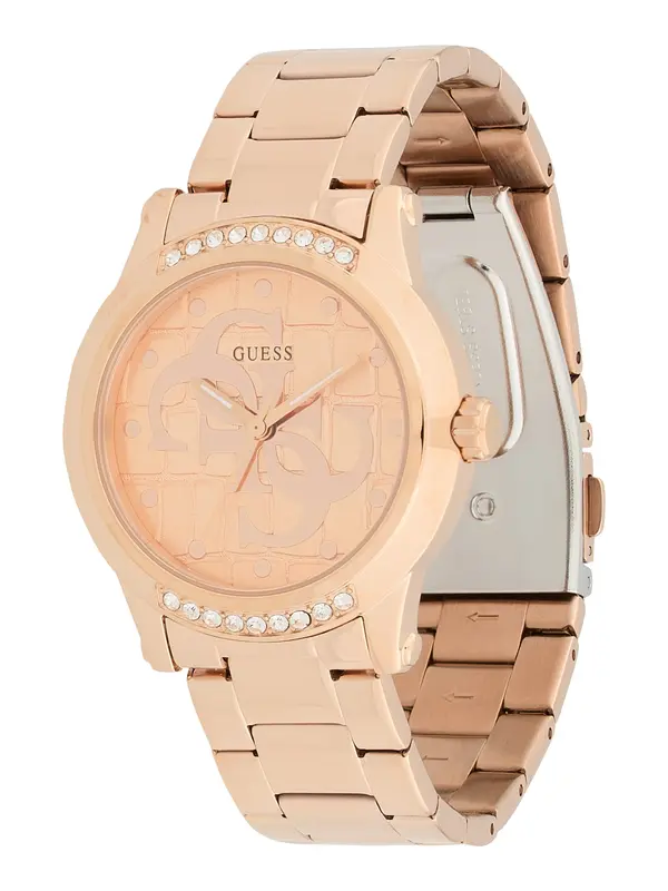 GUESS GUESS Analogna ura  zlata
