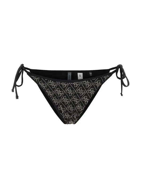 GUESS GUESS Bikini hlačke 'DIANE'  črna / transparentna