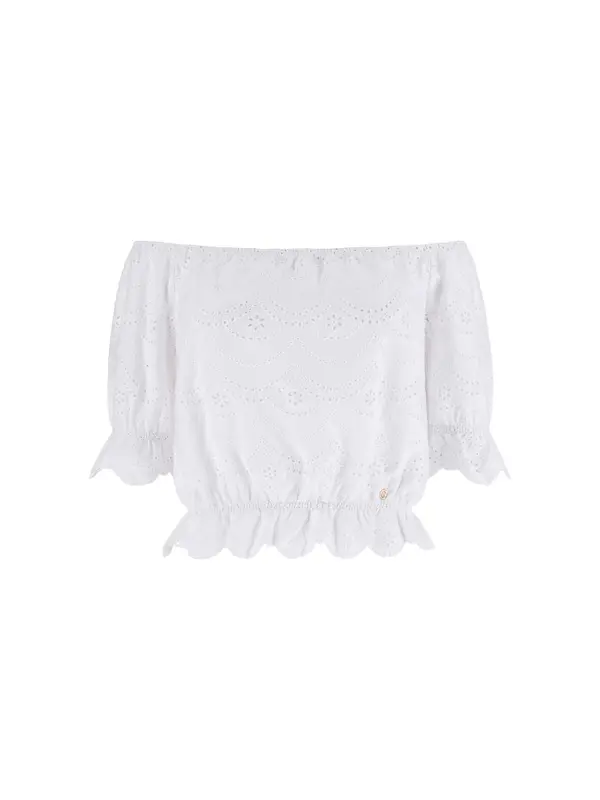 GUESS GUESS Bluza  bela