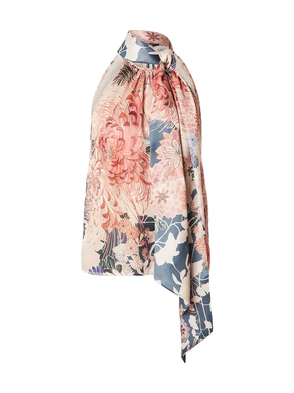 GUESS GUESS Bluza 'FOULARD'  svetlo bež / opal / svetlo lila / breskev / roza