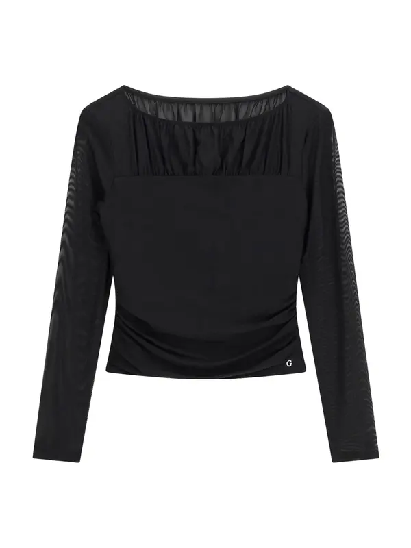GUESS GUESS Bluza 'KADELYN'  črna