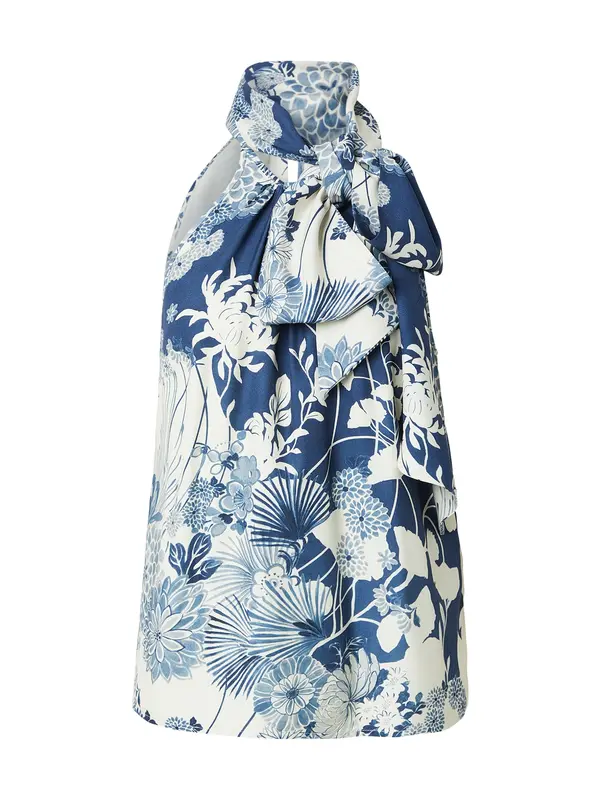 GUESS GUESS Bluza  svetlo modra / temno modra / naravno bela