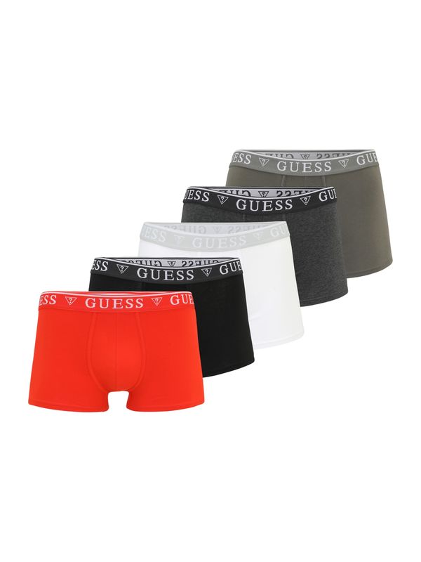 GUESS GUESS Boksarice  antracit / rdeča / črna / bela