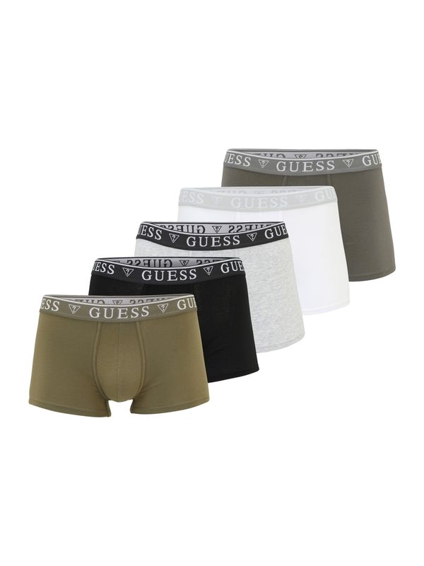 GUESS GUESS Boksarice  temno siva / pegasto siva / oliva / črna / off-bela