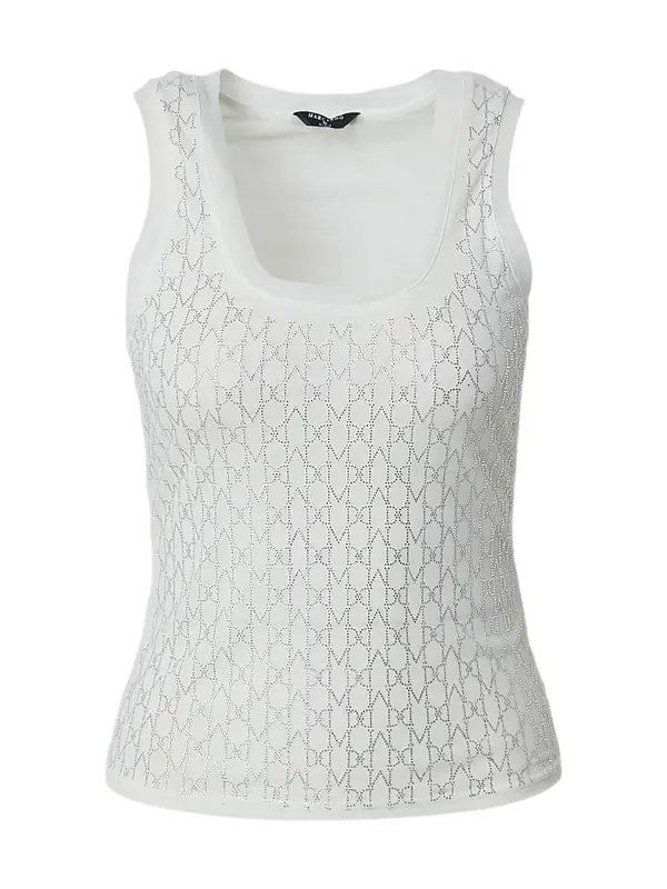 GUESS by Marciano GUESS by Marciano Top 'ARIA'  srebrna / bela
