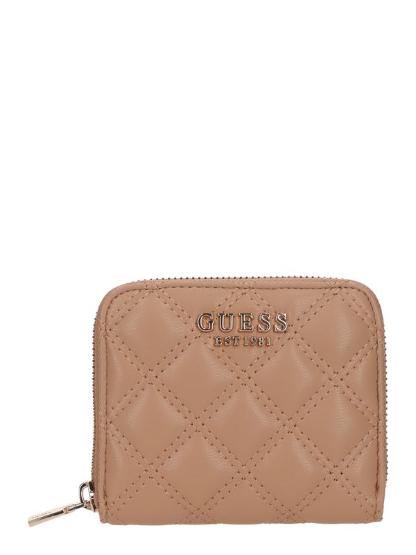 GUESS GUESS Denarnica 'GIULLY'  temno bež