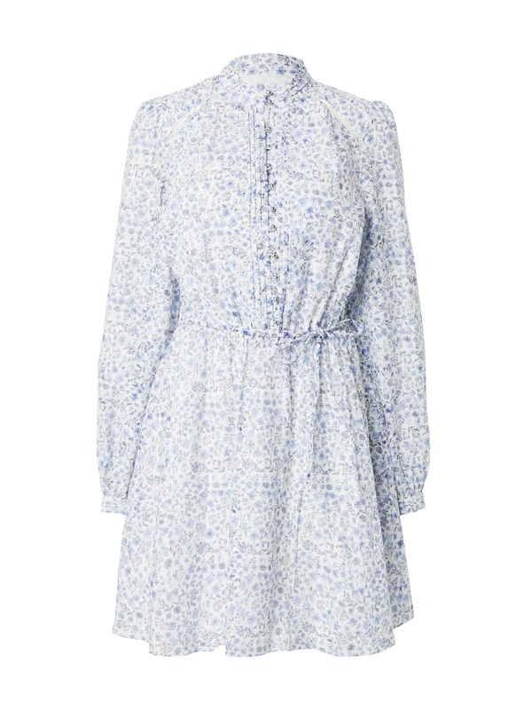 GUESS GUESS Dolga srajca 'ADLAID'  svetlo modra / črna / bela