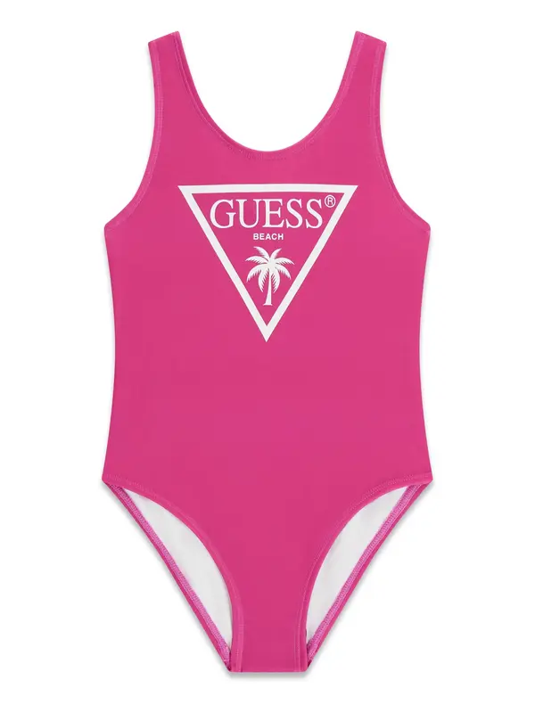 GUESS GUESS Enodelne kopalke  orhideja / bela