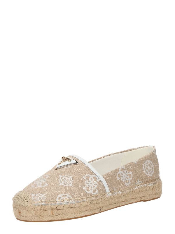GUESS GUESS Espadrile 'JOLANDON'  bela / volneno bela