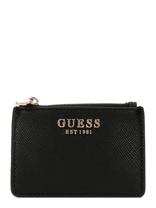 GUESS GUESS Etui 'LAUREL II SLG CREDIT CARD CASE'  zlata / črna