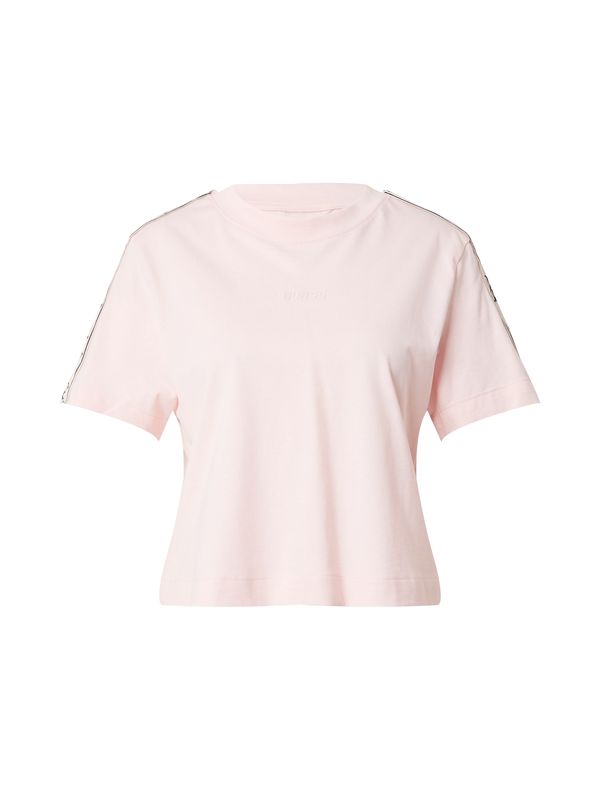 GUESS GUESS Funkcionalna majica 'BRITNEY'  svetlo roza / črna / bela