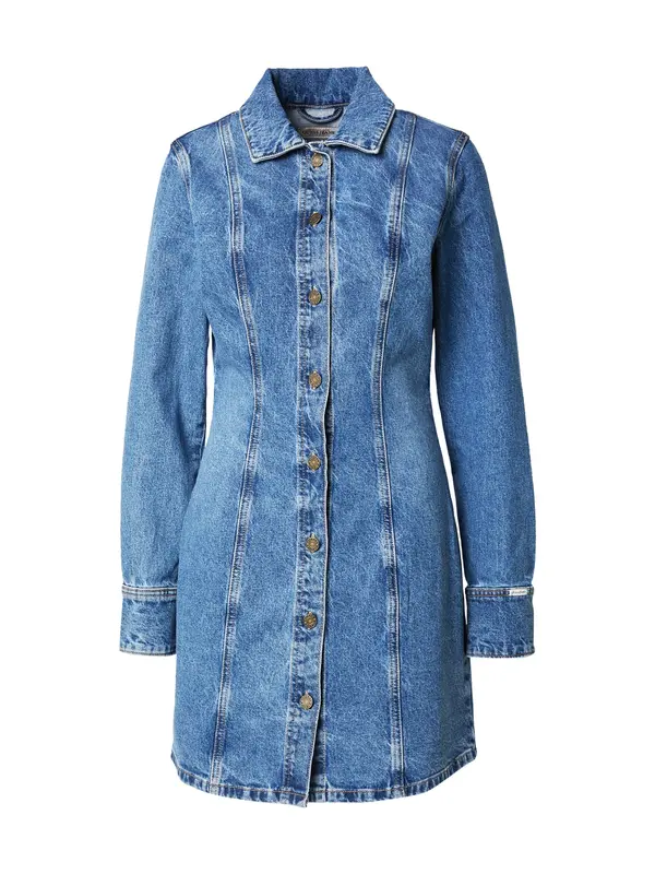 GUESS JEANS GUESS JEANS Dolga srajca  moder denim