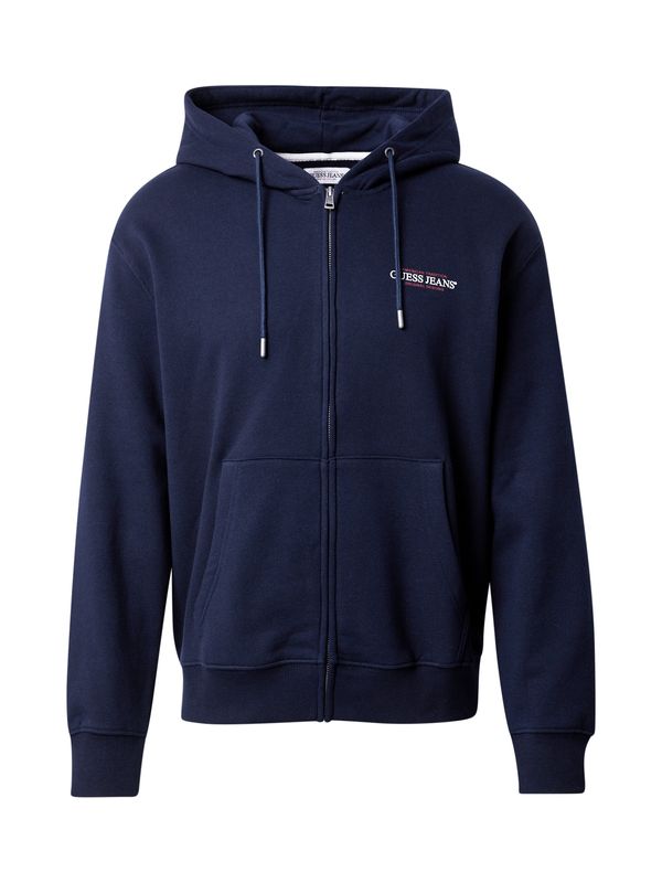 GUESS JEANS GUESS JEANS Jopa na zadrgo  marine / rdeča / bela