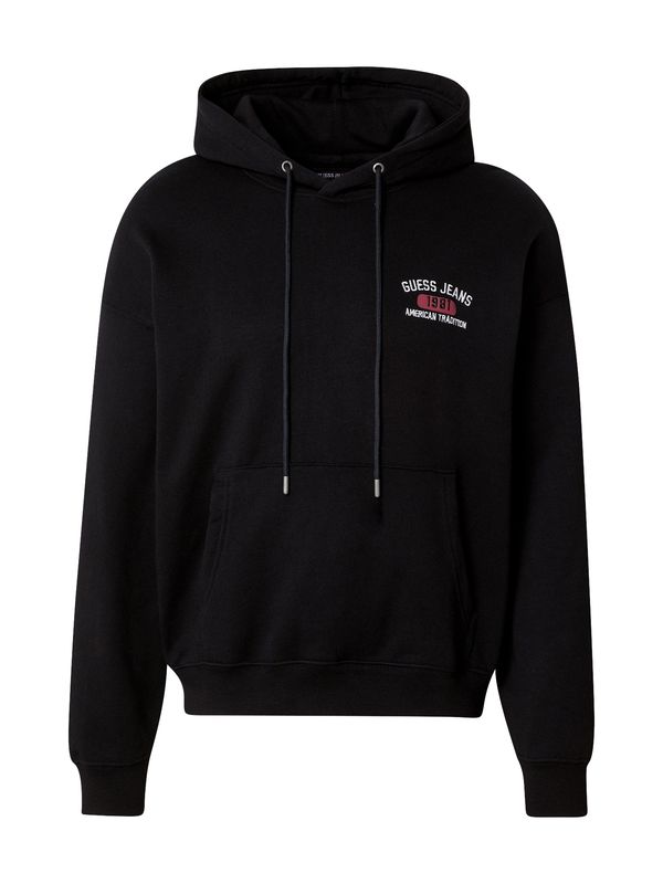 GUESS JEANS GUESS JEANS Majica  burgund / črna / bela