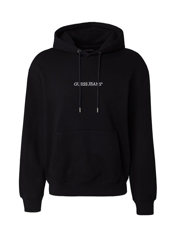 GUESS JEANS GUESS JEANS Majica  črna / bela