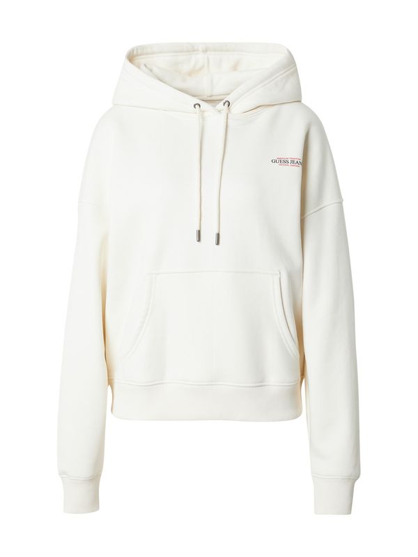 GUESS JEANS GUESS JEANS Majica  kremna / rdeča / črna