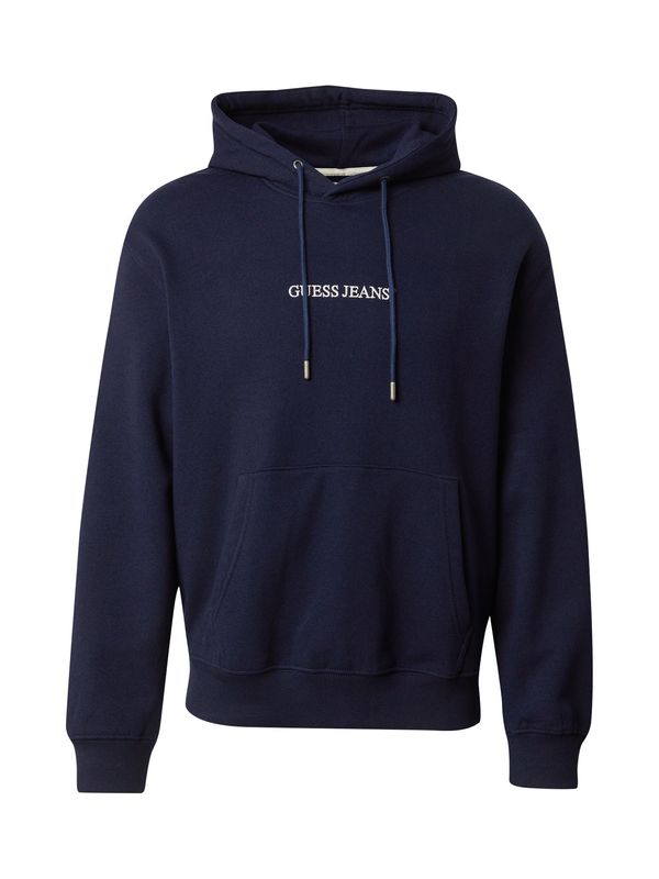 GUESS JEANS GUESS JEANS Majica  marine / bela