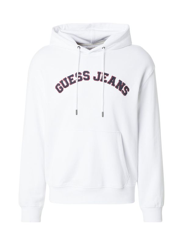 GUESS JEANS GUESS JEANS Majica  nočno modra / temno roza / bela