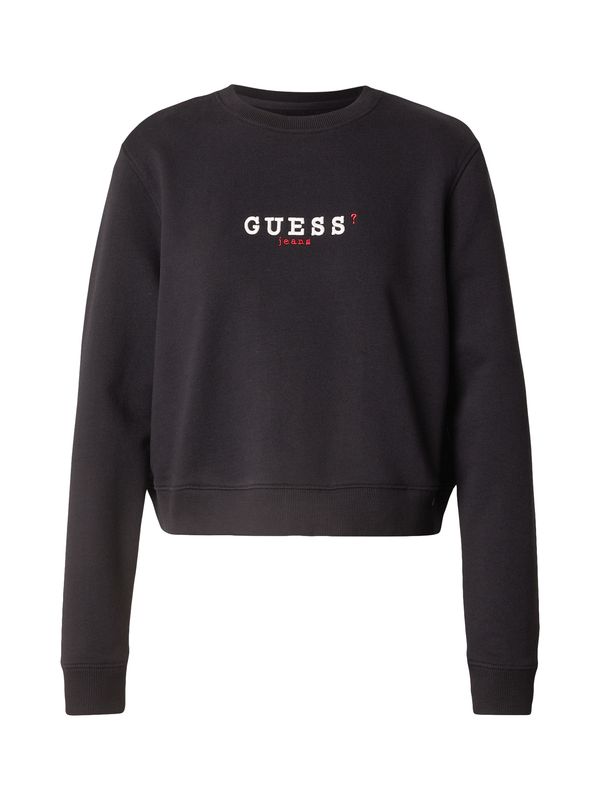 GUESS JEANS GUESS JEANS Majica  rdeča / črna / bela