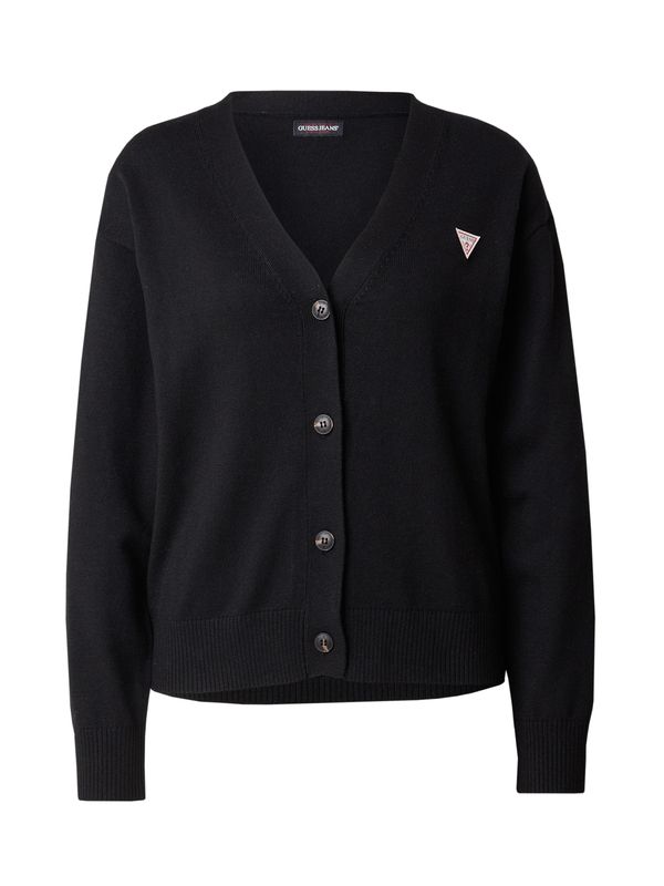 GUESS JEANS GUESS JEANS Pletena jopa  črna