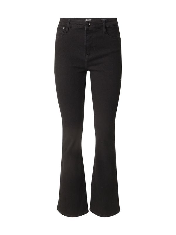 GUESS GUESS Kavbojke  črn denim