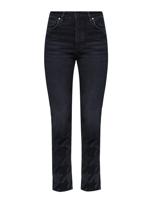 GUESS GUESS Kavbojke  črn denim