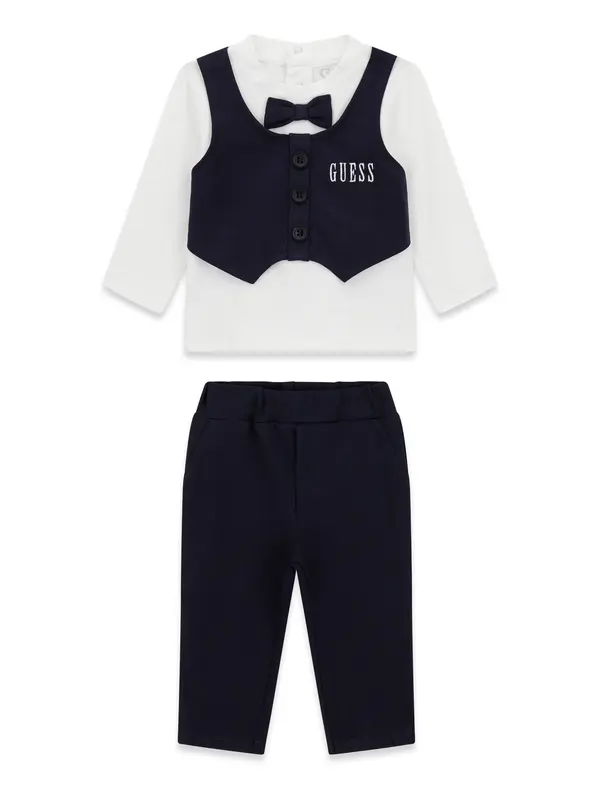 GUESS GUESS Komplet 'CEREMON'  marine / bela