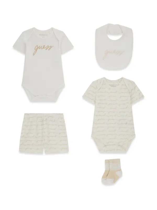 GUESS GUESS Komplet  ecru / zlata