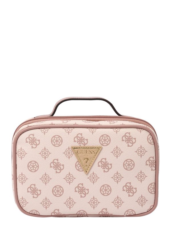 GUESS GUESS Kozmetična torbica 'WILDER TRAVEL'  nude / roza / puder