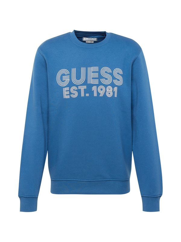 GUESS GUESS Majica 'BEAU'  svetlo modra / bela