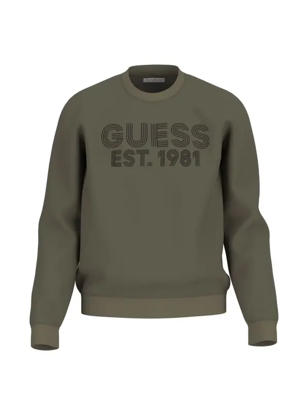 GUESS GUESS Majica 'Beau'  zelena