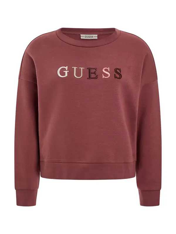 GUESS GUESS Majica 'Clara'  staro roza / burgund