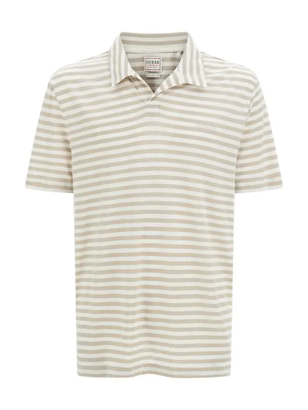 GUESS GUESS Majica 'Embro'  bež / off-bela