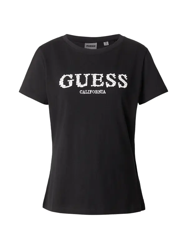 GUESS GUESS Majica 'GIUDITTA'  črna / bela