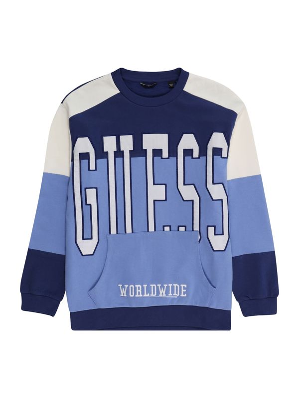 GUESS GUESS Majica  marine / dimno modra / bela