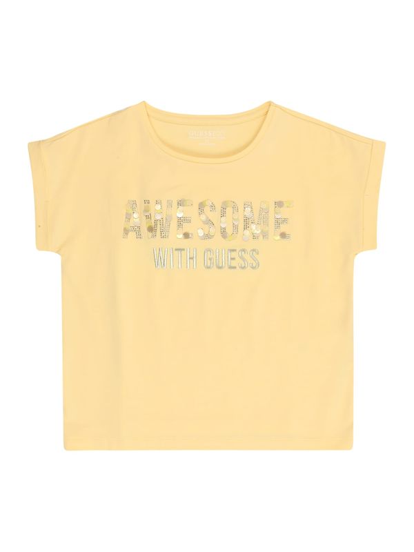 GUESS GUESS Majica  med / siva