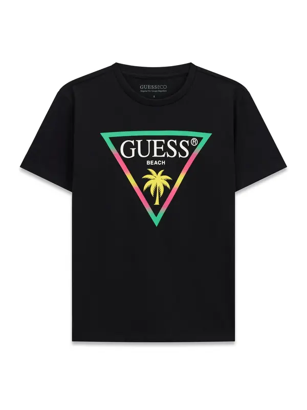 GUESS GUESS Majica 'MINIME'  turkizna / rumena / roza / črna
