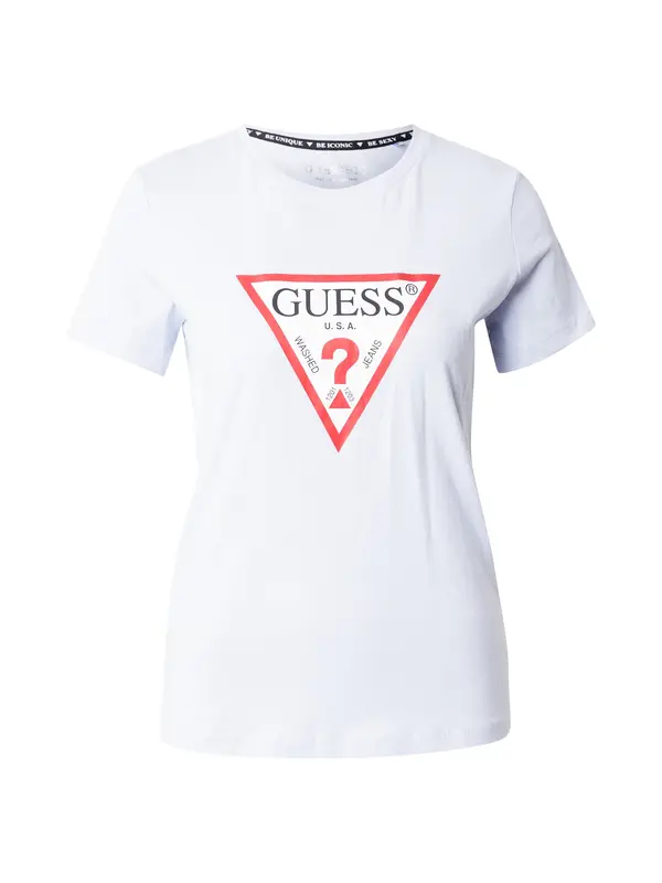 GUESS GUESS Majica  pastelno modra / rdeča / črna / bela