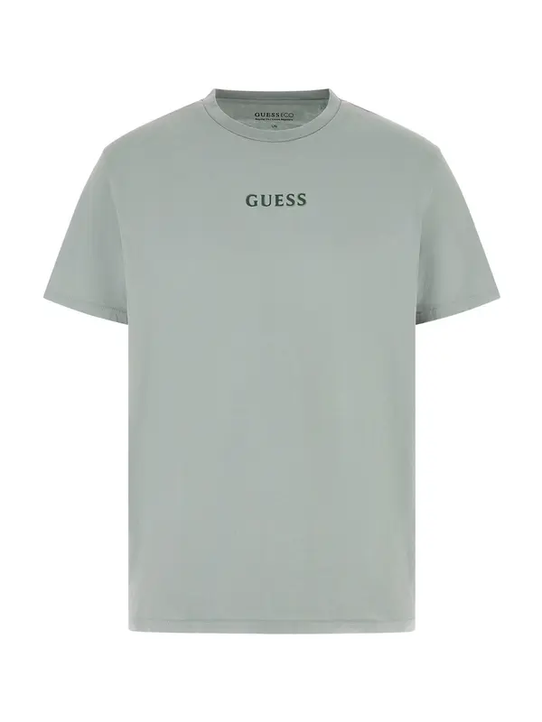 GUESS GUESS Majica 'QUATTRO'  dimno modra / zelena