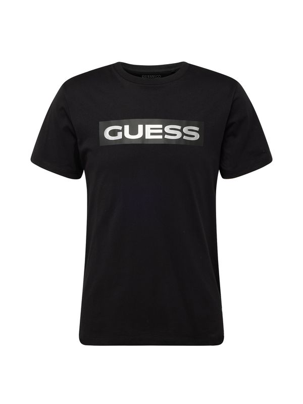 GUESS GUESS Majica  rjava / črna / bela