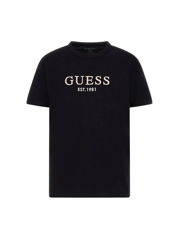 GUESS GUESS Majica  rosé / črna