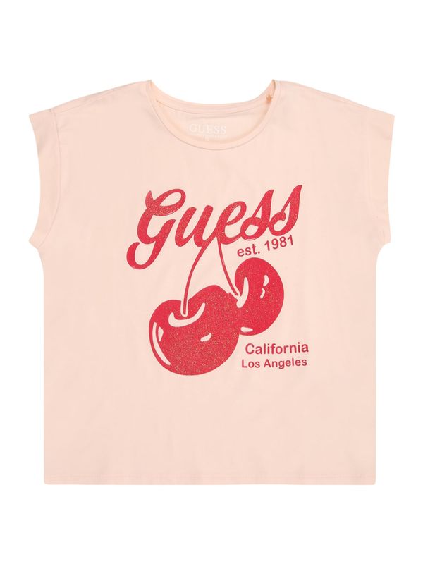 GUESS GUESS Majica  roza / rdeča
