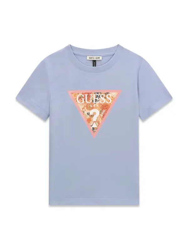 GUESS GUESS Majica  svetlo modra / oranžna / temno oranžna / bela